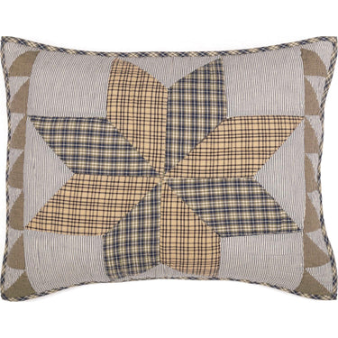 Dakota Star Farmhouse Blue Standard Sham 21x27 VHC Brands - The Fox Decor